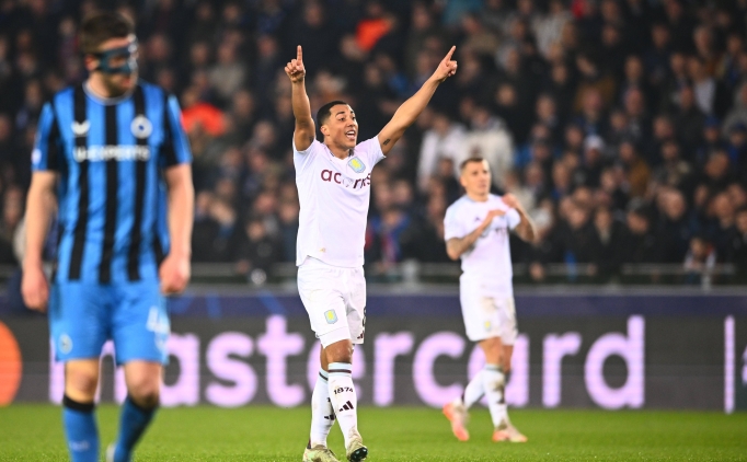 Aston Villa, Belçika'da avantajı kaptı!