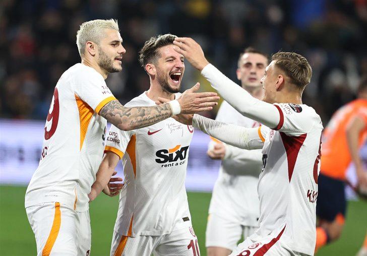 Son dakika: Tarihi fark! Galatasaray'dan Başakşehir karşısında 7 gollü gövde gösterisi! Kerem Aktürkoğlu damgası...