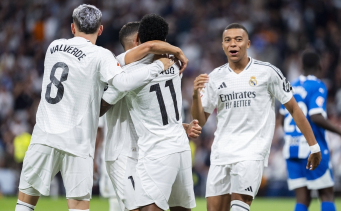 Real Madrid evinde 3 gol attı, kazandı!