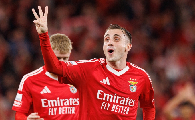 Kerem Aktürkoğlu hat-trick yaptı, Benfica farka koştu