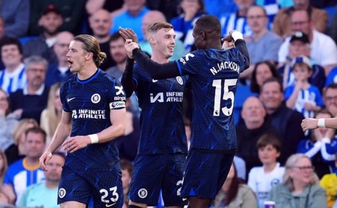 Chelsea zorlu maçta Brighton'u 2 golle devirdi