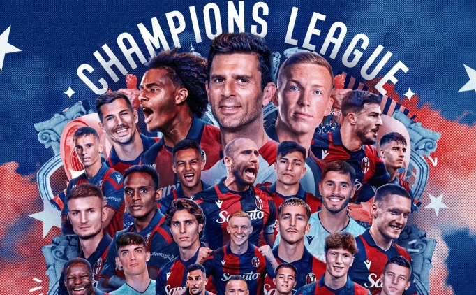 Bologna, 59 yıl sonra Şampiyonlar Ligi'nde!