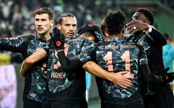Bayern, M'Gladbach'ı tek golle geçti