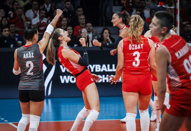 A Milli Kadın Voleybol Takımı, Güney Kore'ye set vermedi