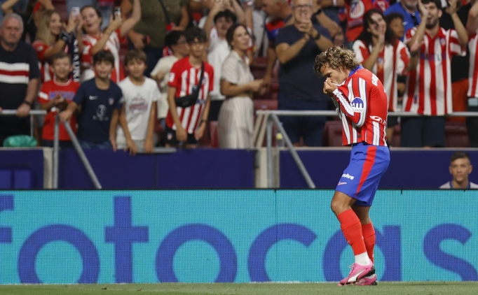 Atletico Madrid, evinde 3 golle kazandı