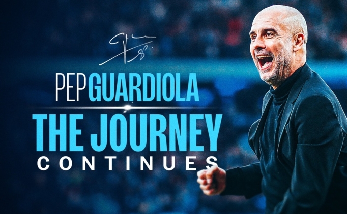Pep Guardiola, Manchester City ile sözleşmesini uzattı