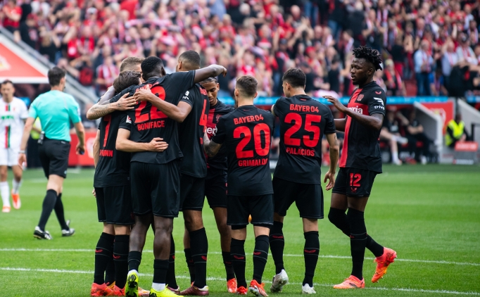 Leverkusen'den tarihe geçen şampiyonluk!