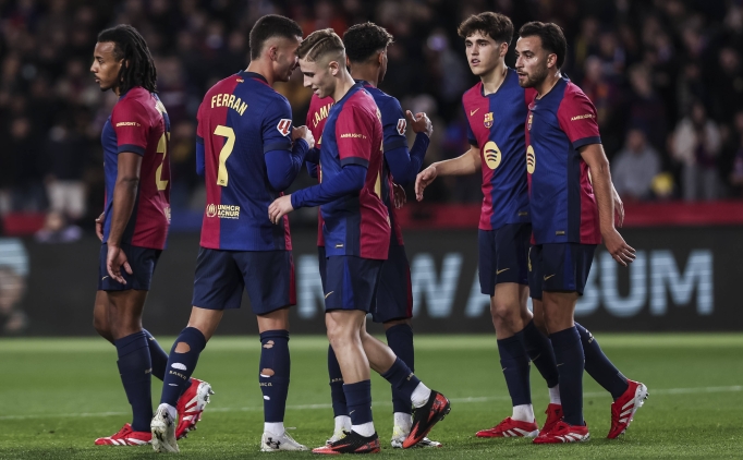 Barcelona, sahasında adeta gol oldu yağdı 