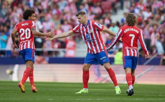 Sörloth ve Grizou, Atletico Madrid'i krizden çıkardı