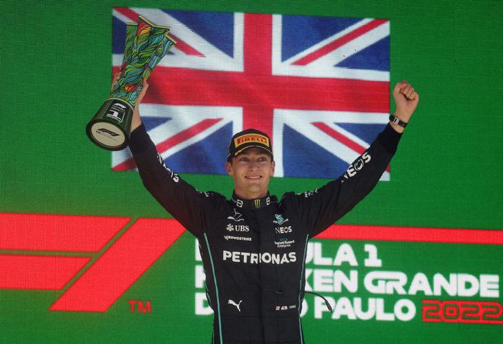 F1 Brezilya Grand Prix'sini George Russell kazandı!