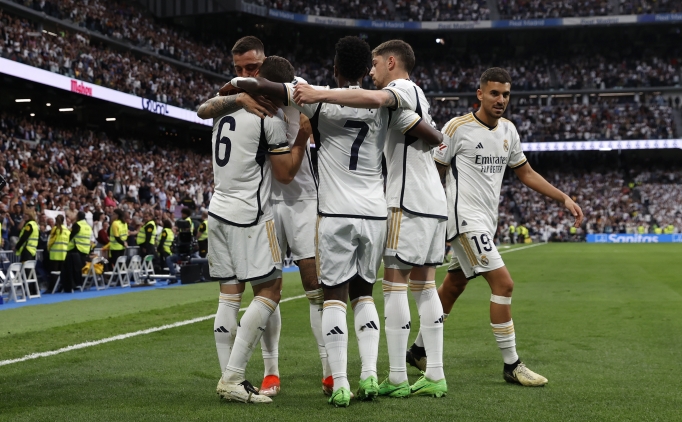 LaLiga'da şampiyon Real Madrid